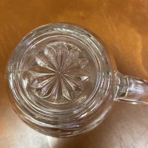Star of David Glass Creamer - Picture 2 of 3